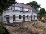 Sanierung Eichenallee, Sanierungsphase